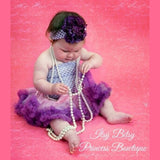 Light Pink and Purple Baby Pettiskirt