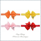 3.5 Inch Bow on Elastic headband