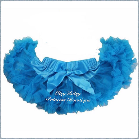 Peacock Blue Baby Pettiskirt