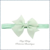 3.5 Inch Bow on Elastic headband