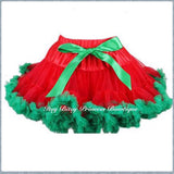 Red and Green Pettiskirt