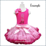 Light Pink and Hot Pink Pettiskirt Options