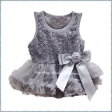 Grey Rose Pettiskirt Romper