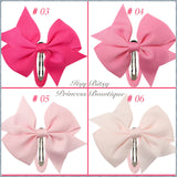 3.5 Inch Bow snap hairclips