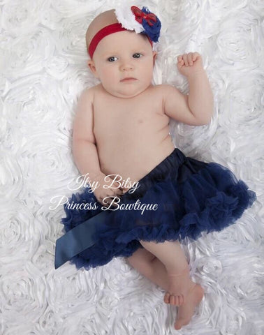 Navy Baby Pettiskirt