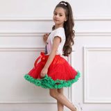 Red and Green Pettiskirt