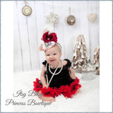 Black and Red Baby Pettiskirt