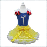 Yellow and White Pettiskirt